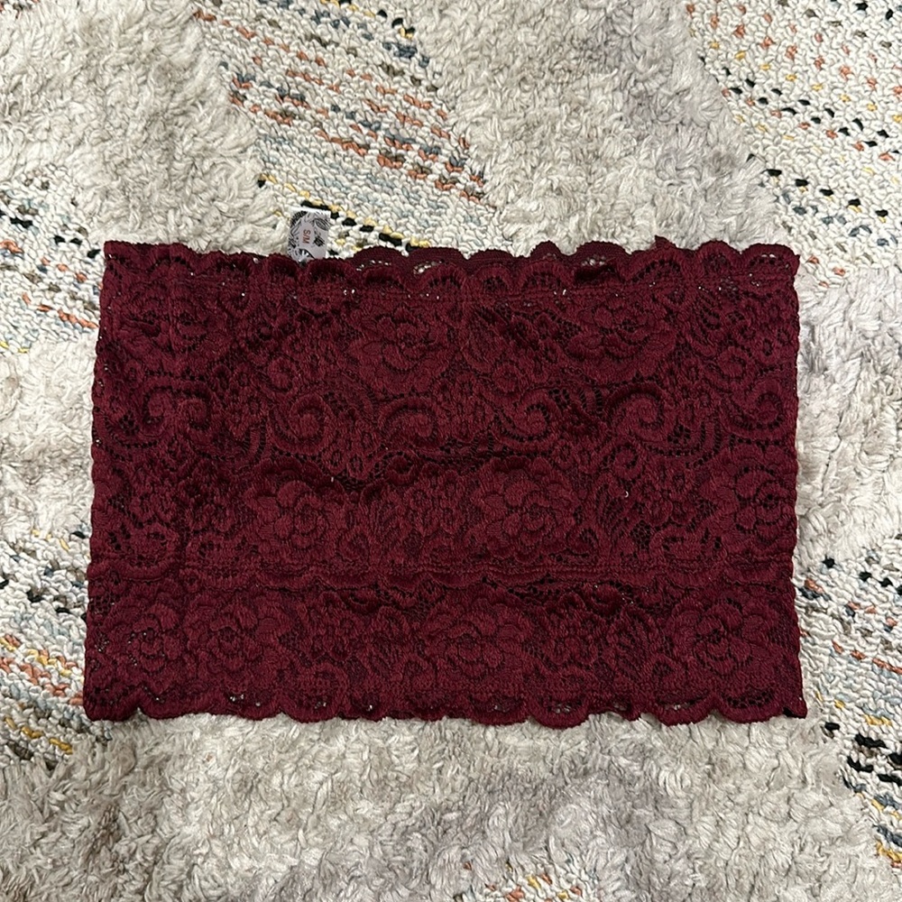 Burgundy Bandeaus